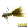 Woolly Bugger Olive Rubber Legs CH | Streamer| Pesca Mosca