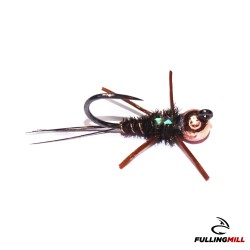 Pheasant Tail Rubbers Legs JIG Tungsteno  | Ninfa | Pesca Con Mosca
