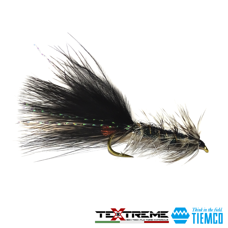 Red Tag Bugger Black| Streamer | Pesca con Mosca | Fly Fishing Red Tag Bugger Black| Streamer | Pesca con Mosca | Fly Fishing