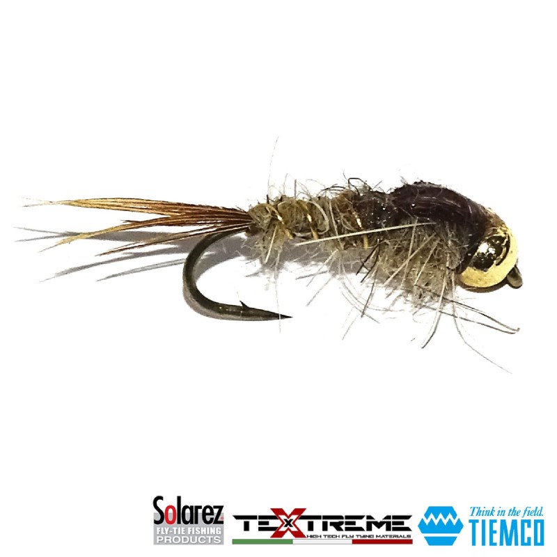 Gold Ribbed Hare's Ear Tungsteno | Ninfa | Pesca Mosca | Fly Fishing Gold Ribbed Hare's Ear Tungsteno | Ninfa | Pesca Mosca | Fly Fishing