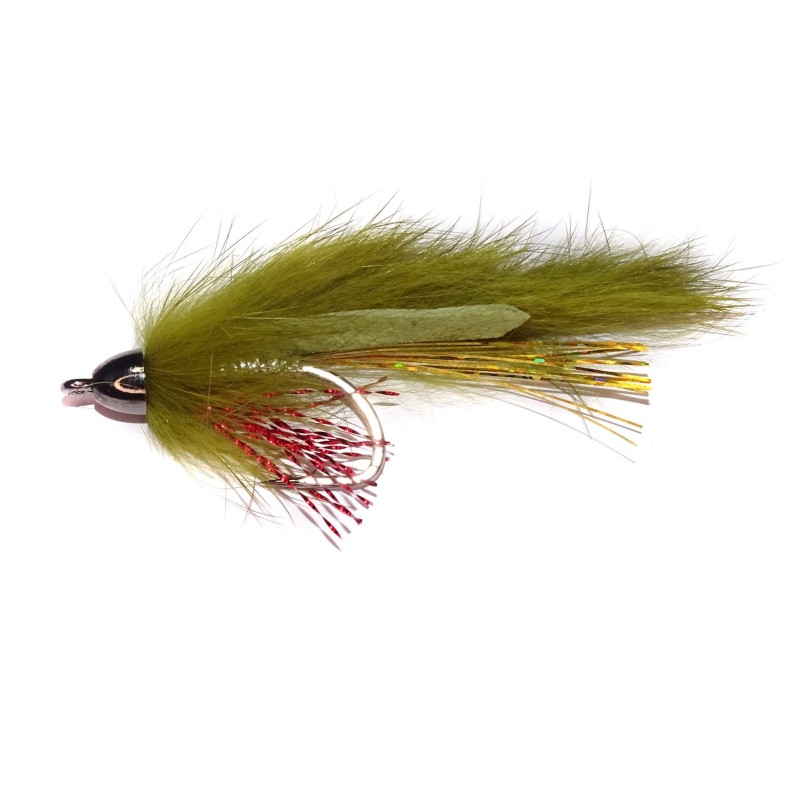 Zonker Olive Variant CH | Streamer | Pesca Mosca | Fly Fishing Zonker Olive Variant CH | Streamer | Pesca Mosca | Fly Fishing