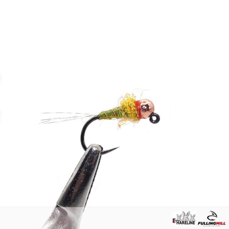 Olive Thread Frenchie | Ninfa | Pesca Con Mosca | Fly Fishing Olive Thread Frenchie | Ninfa | Pesca Con Mosca | Fly Fishing
