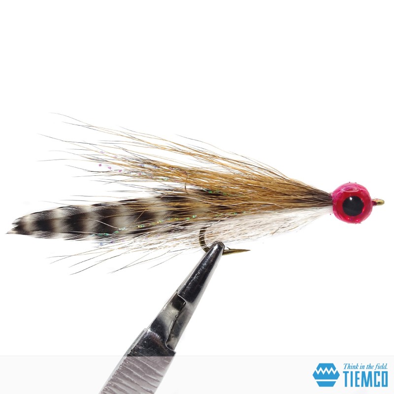 Minnow Bucktail Brown Red Eyes | Streamer | Pesca Mosca | Fly Fishing Minnow Bucktail Brown Red Eyes | Streamer | Pesca Mosca | Fly Fishing